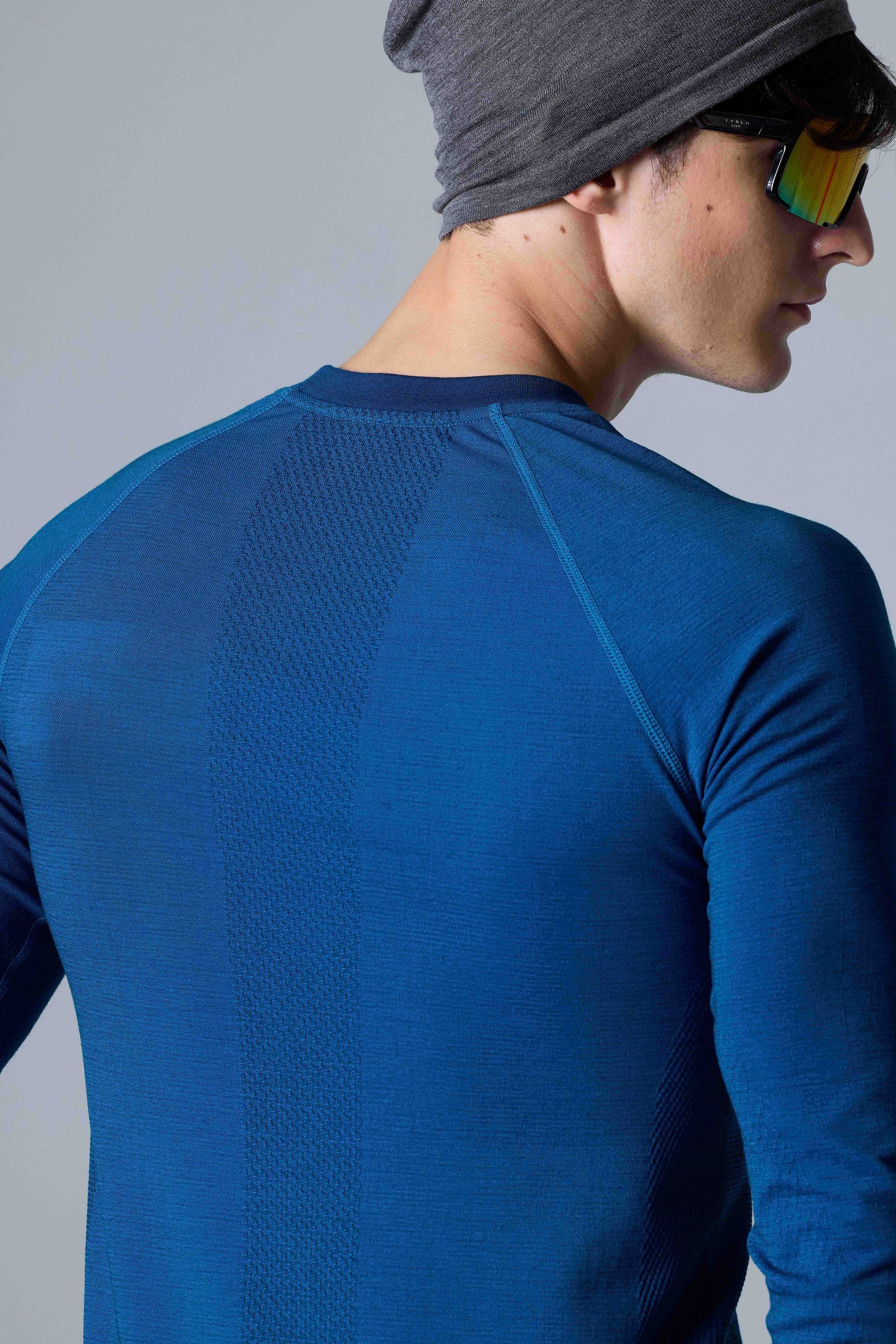 Tech Merino Pressure Crewneck Long Sleeve Top