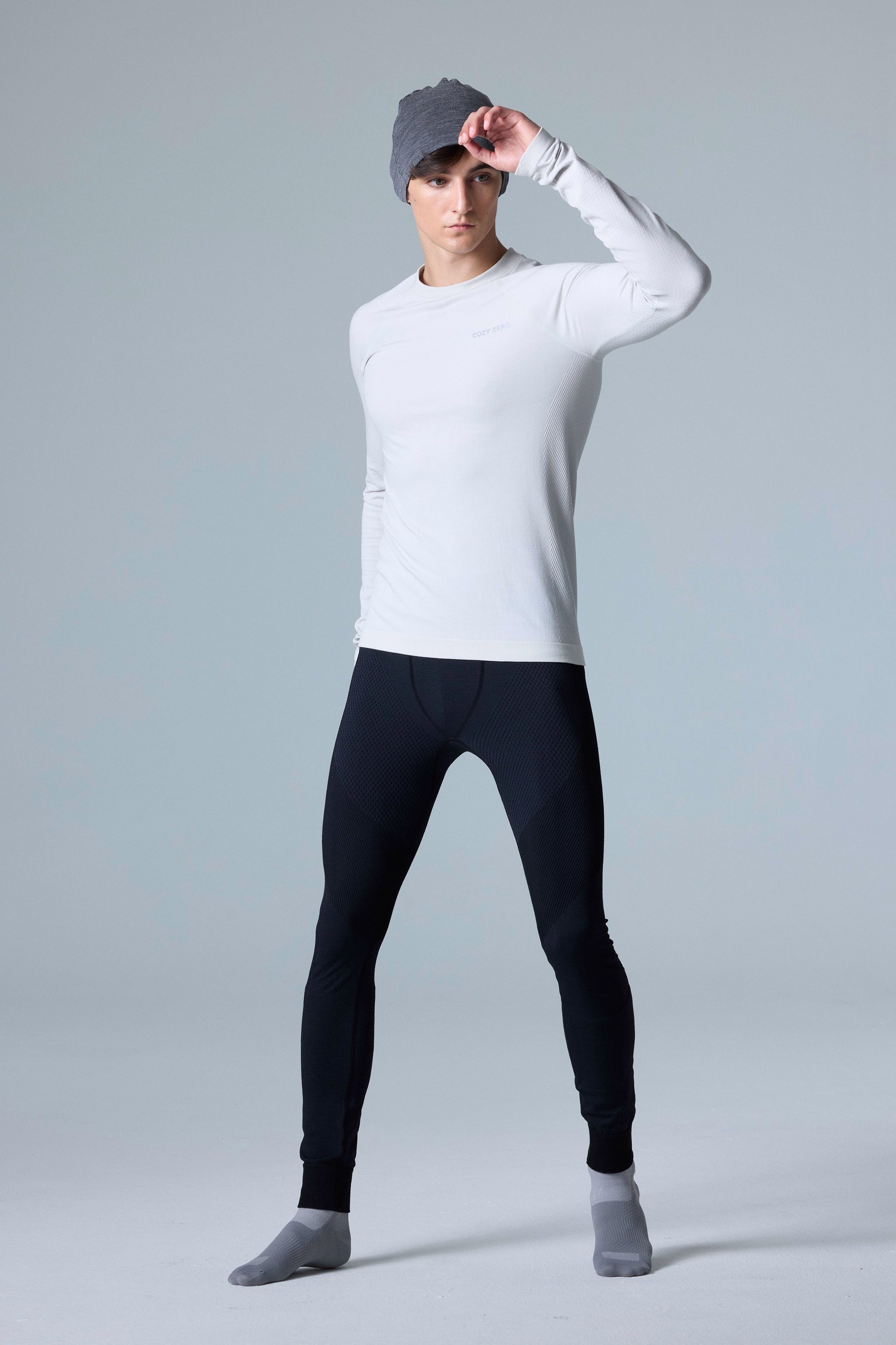 Tech Merino Pressure Crewneck Long Sleeve Top