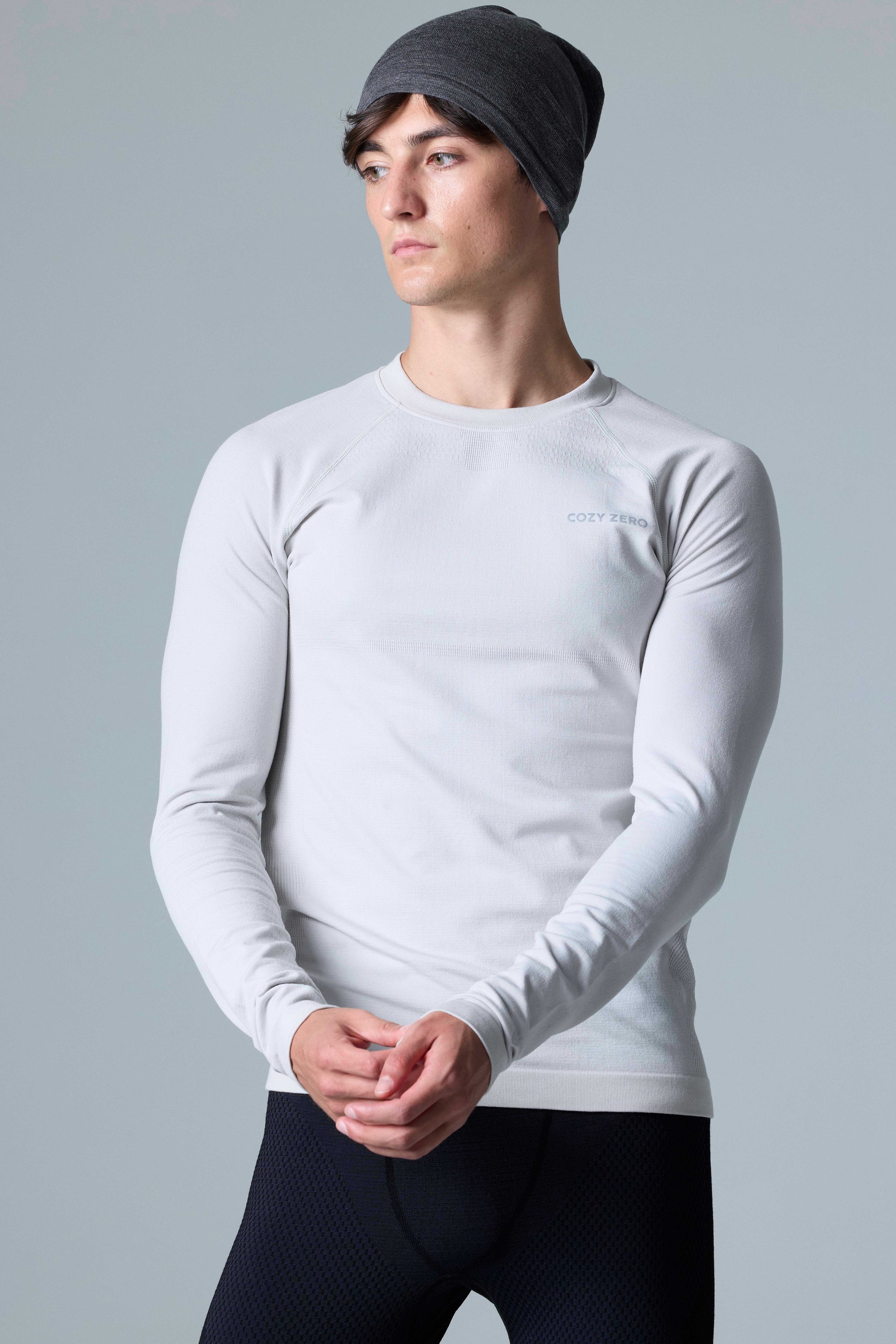 Tech Merino Pressure Crewneck Long Sleeve Top