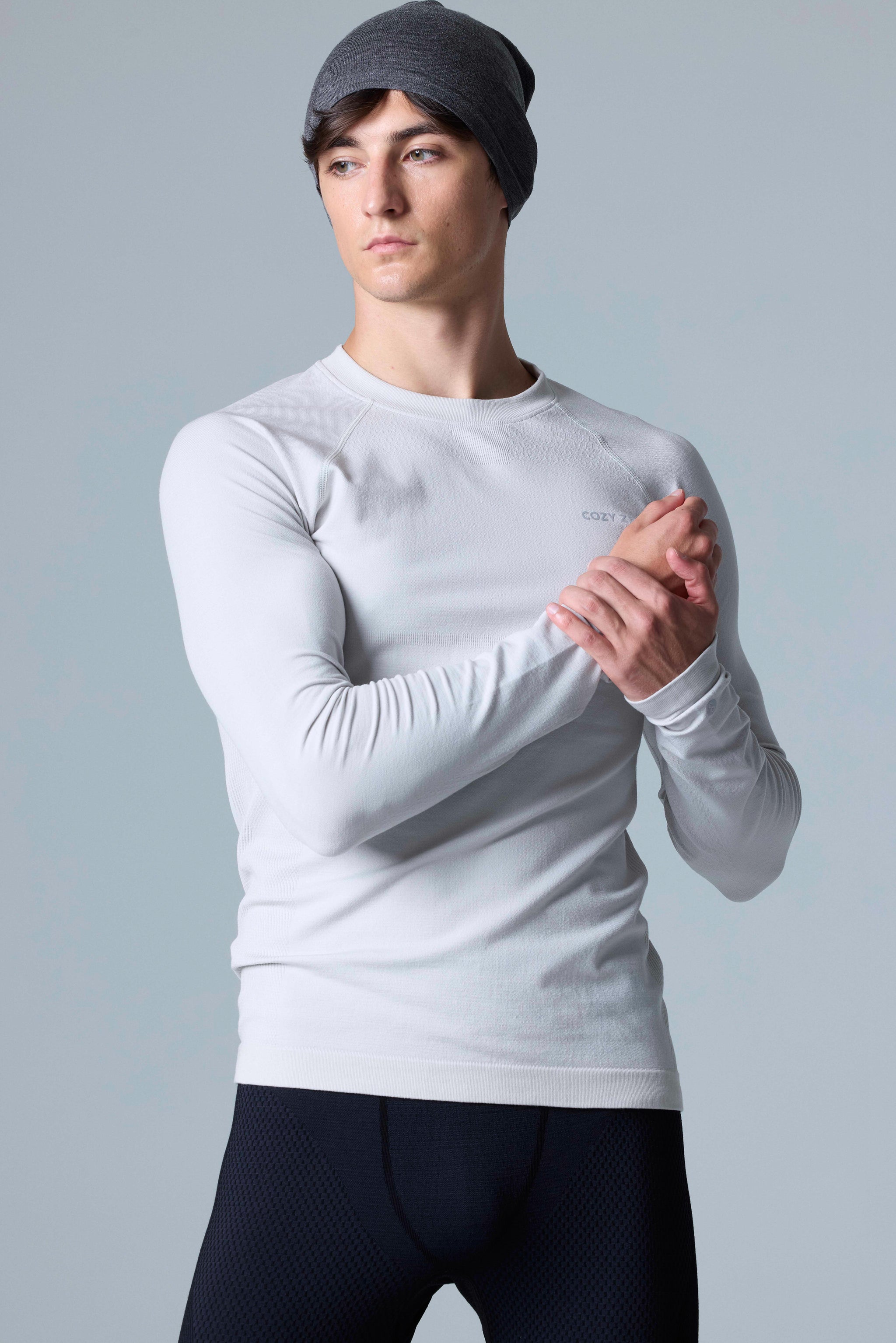 Tech Merino Pressure Crewneck Long Sleeve Top