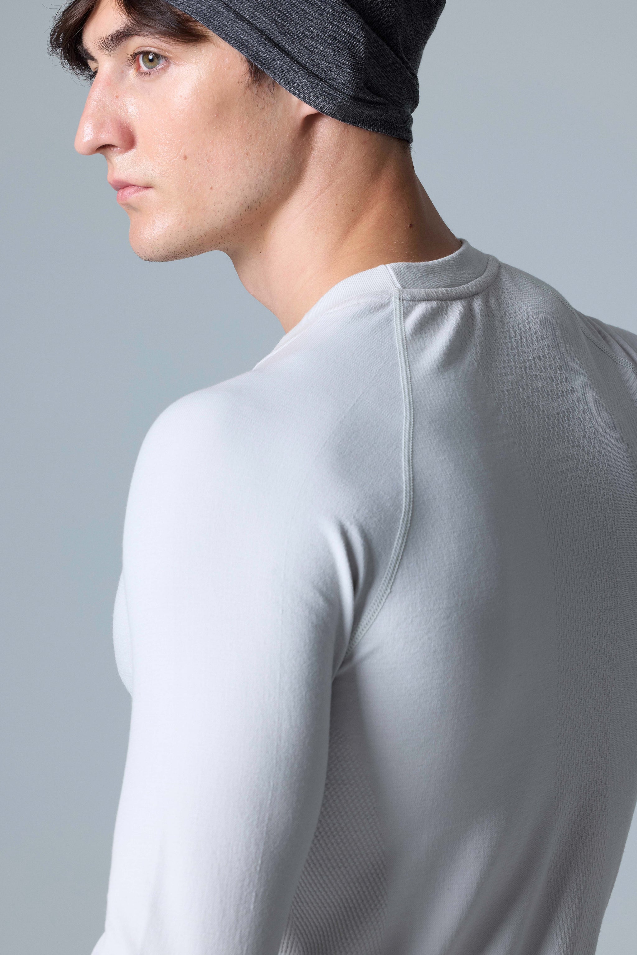 Tech Merino Pressure Crewneck Long Sleeve Top