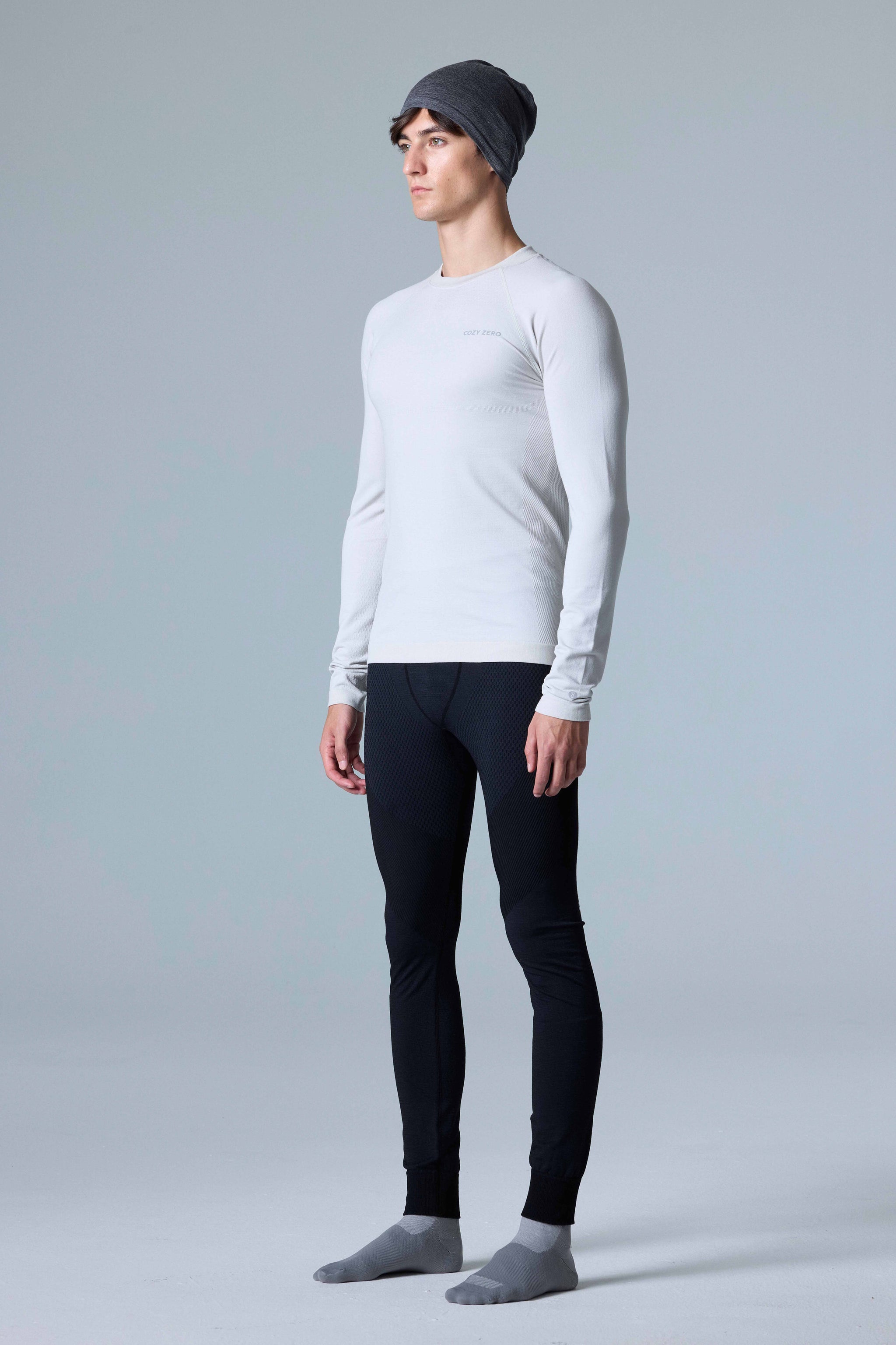 Tech Merino Pressure Crewneck Long Sleeve Top