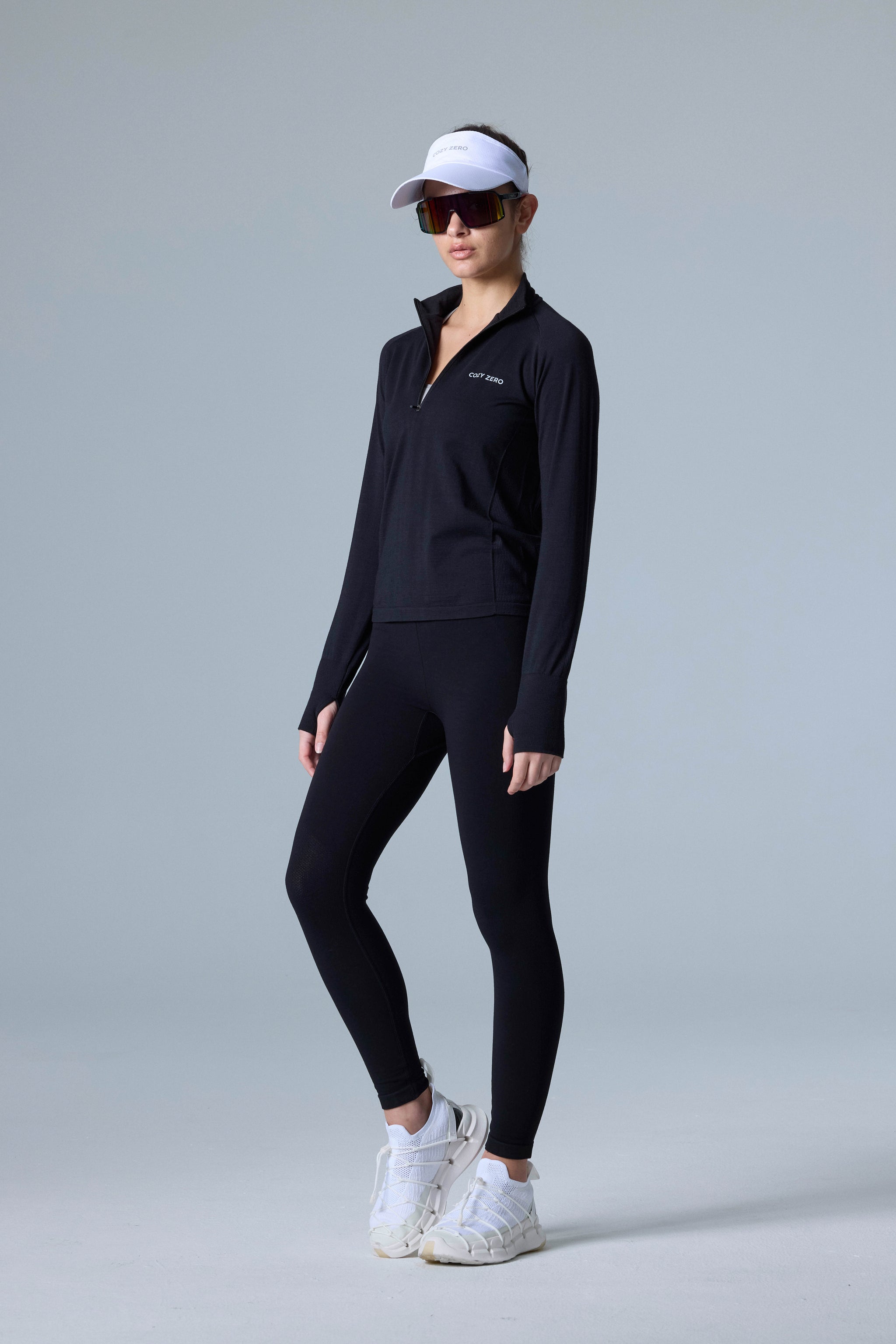 Tech Merino Classic Fit Half Zip Long Sleeve Top