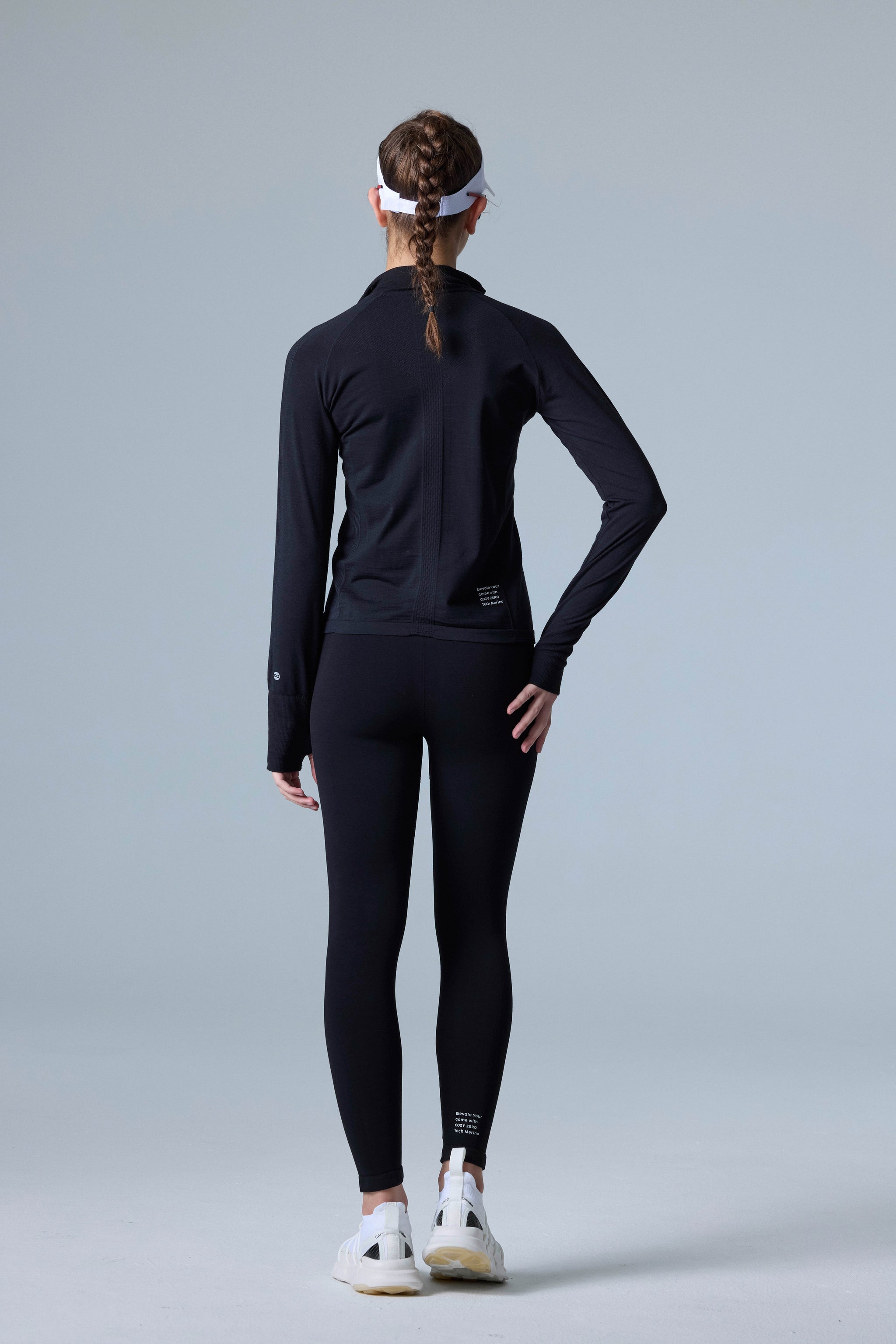 Tech Merino Classic Fit Half Zip Long Sleeve Top