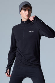 Tech Merino Classic Fit Half Zip Long Sleeve Top