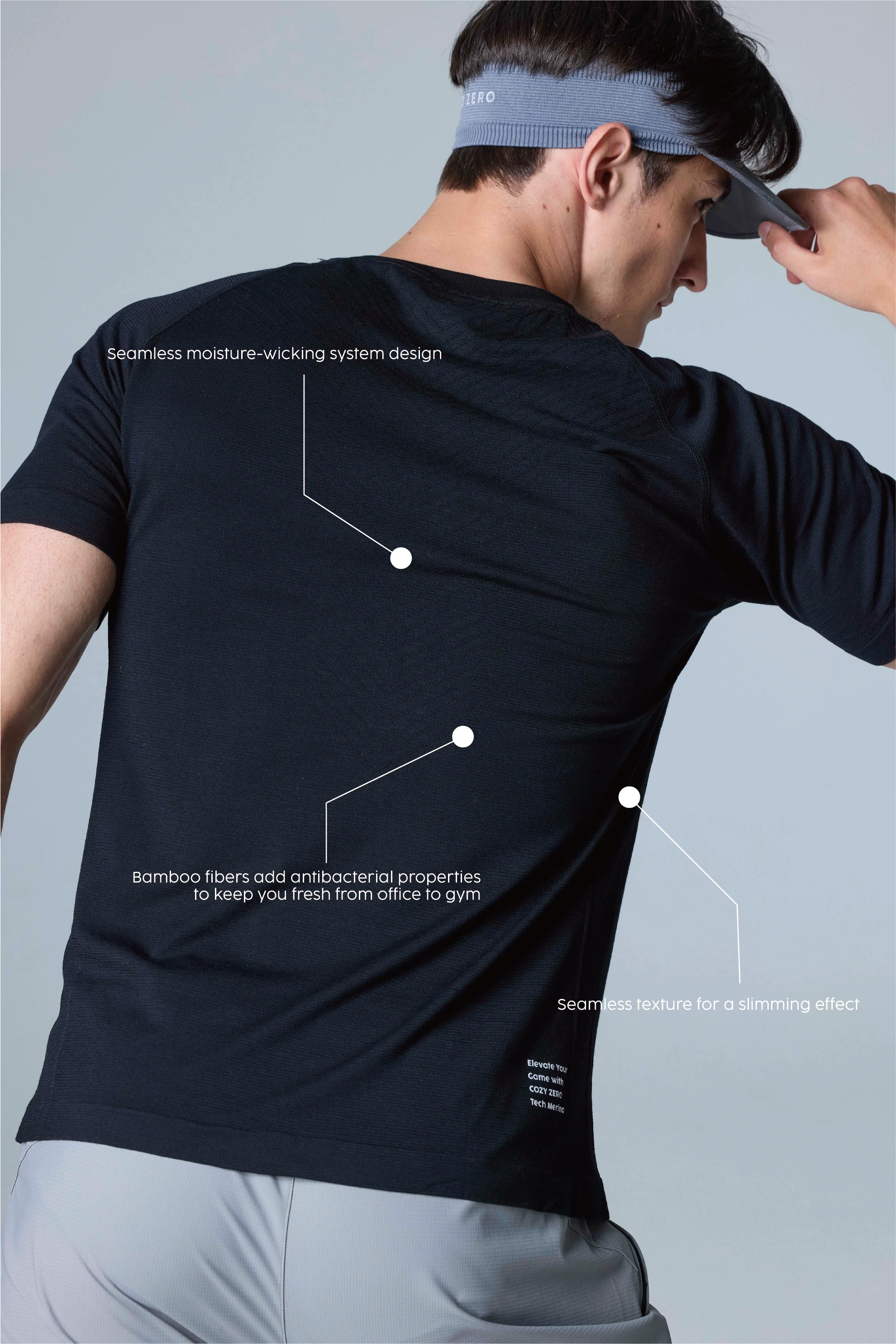 Tech Merino Light Weight Daily Tee