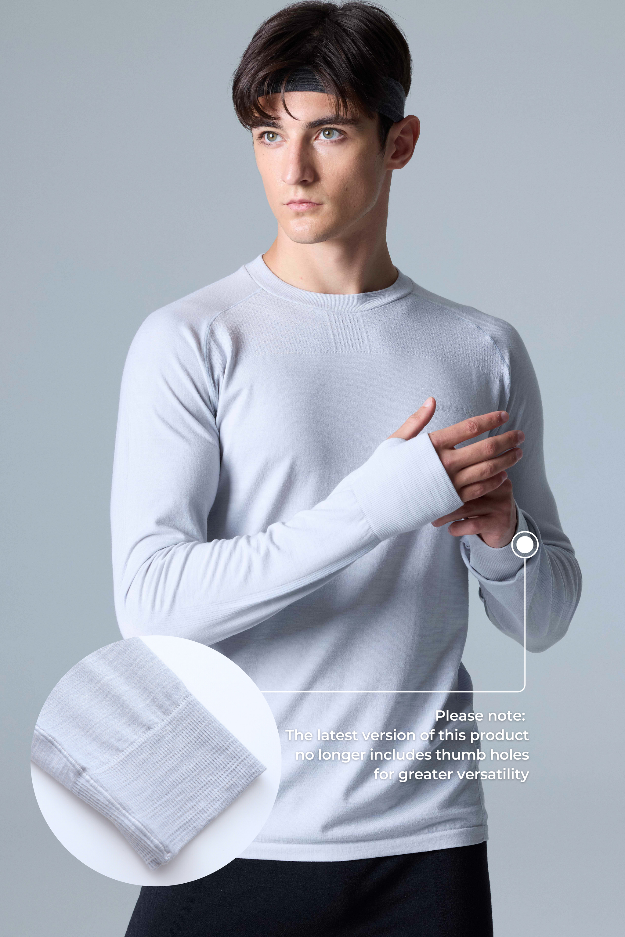 Men's Tech Merino Classic Fit Long Sleeve Top