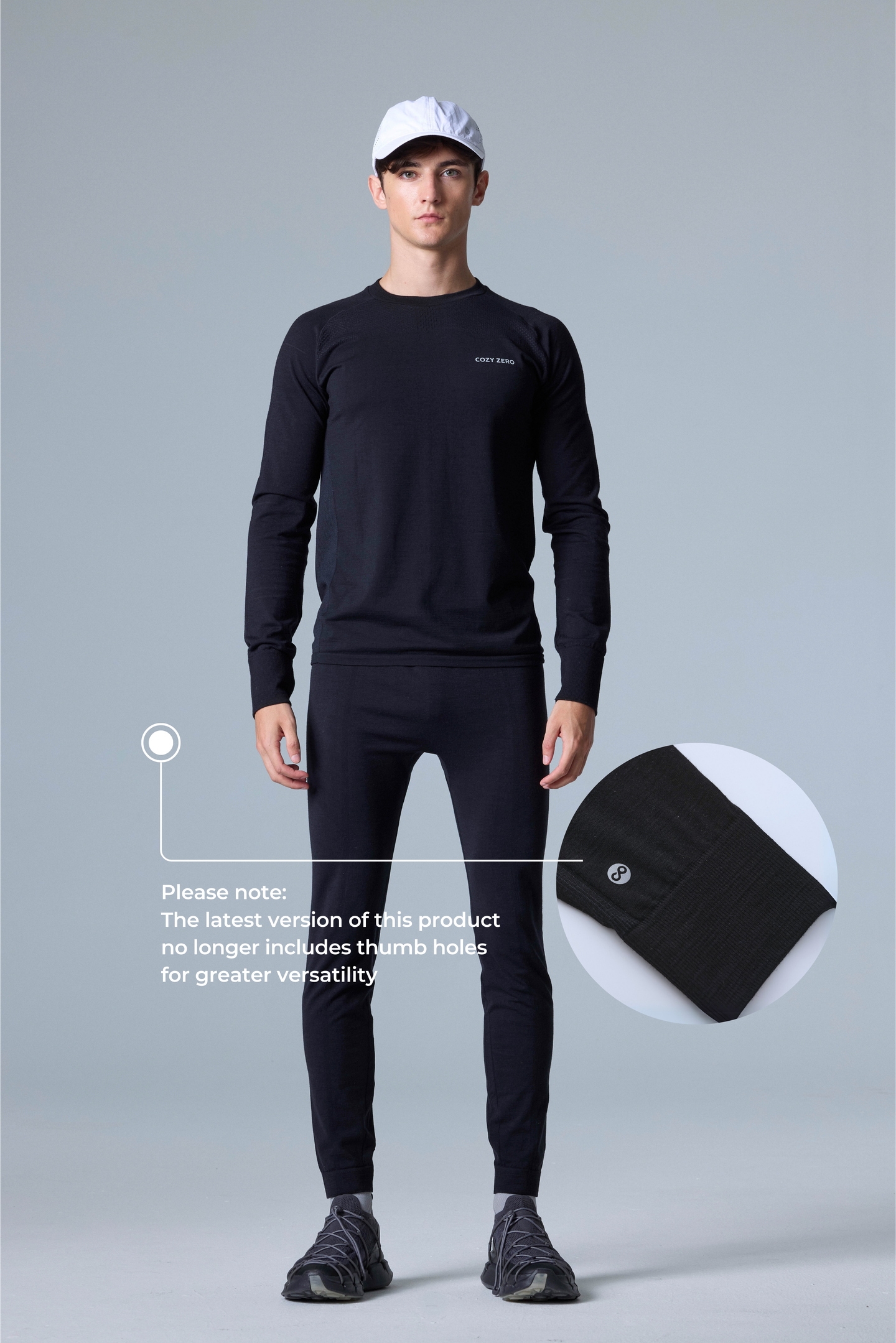 Men's Tech Merino Classic Fit Long Sleeve Top